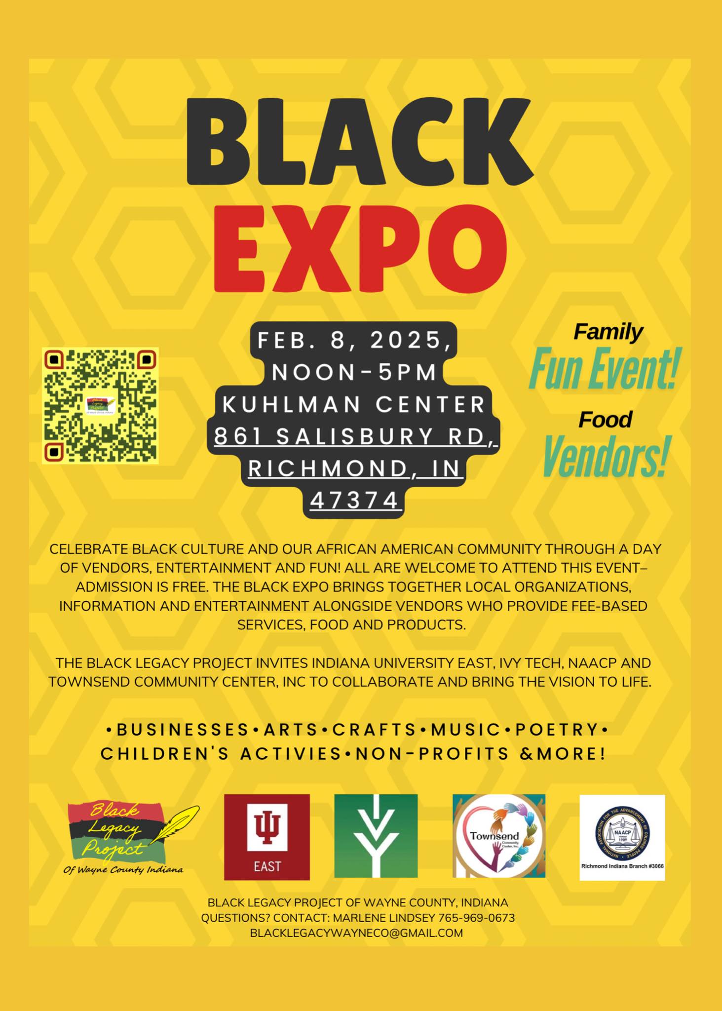Black Event Programme 1st Annual Black Expo - Black Legacy Project